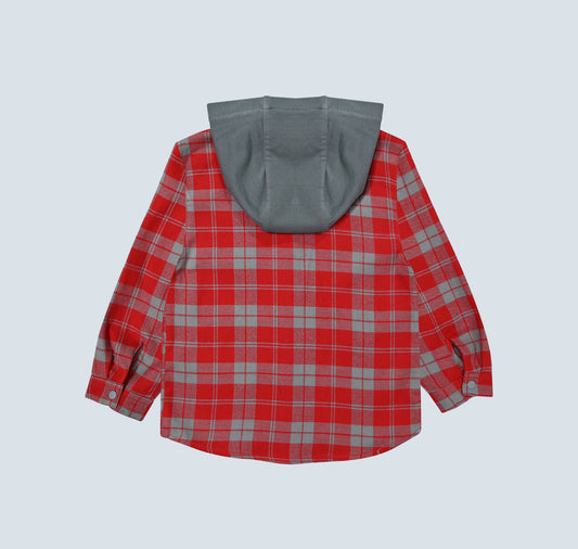 Surchemise oversize à capuche pour garçon