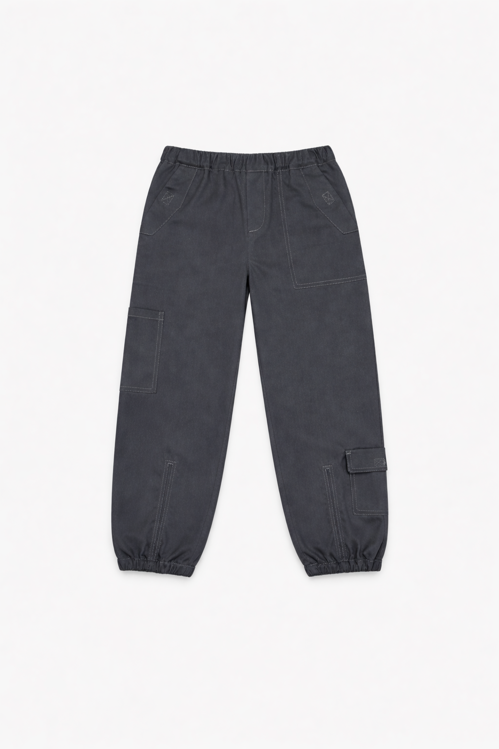 Pantalon Cargo Gris – Enfant
