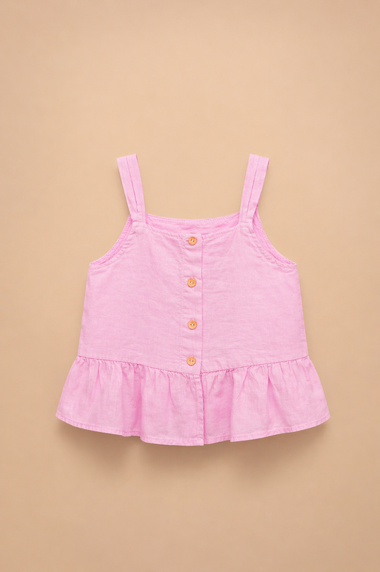Ensemble fille rose – Fraîcheur, confort & élégance estivale