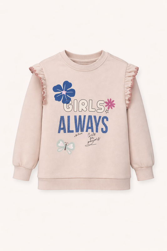 Sweat à Volants “Esprit Romantique”