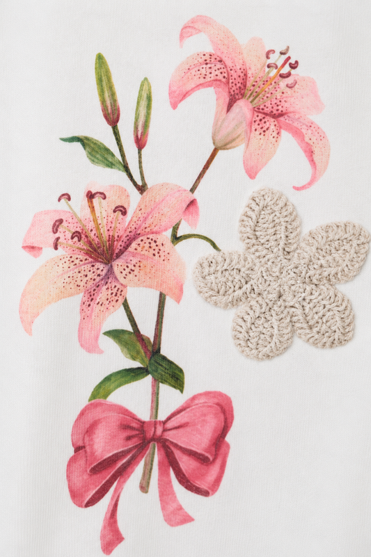 Ensemble Bébé Fille 2 Pièces – Élégance Florale