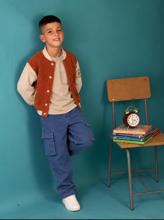 Veste Teddy Bimatière “Winter Time”
