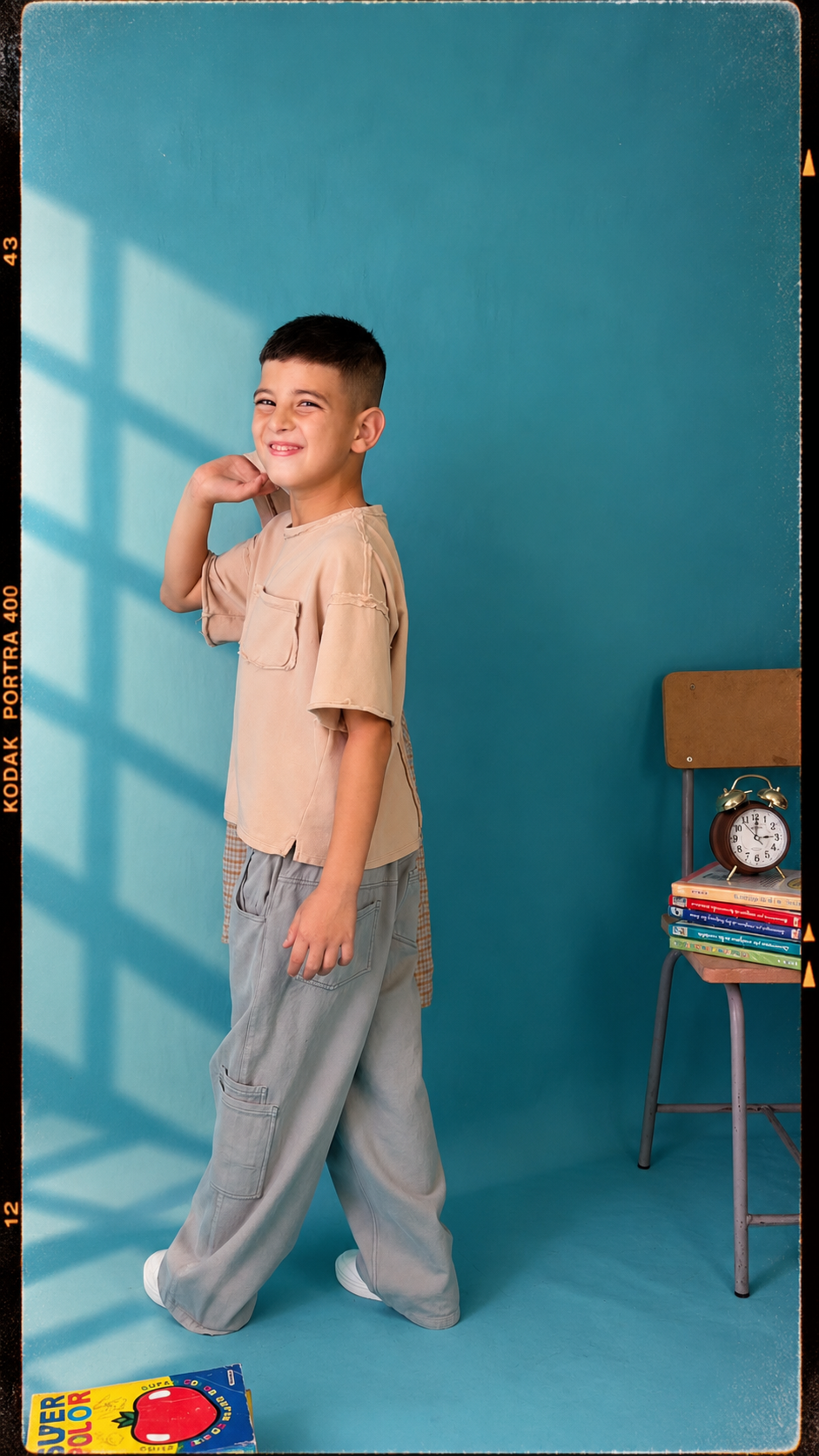 Pantalon Cargo Wide Leg Gris Minéral – Coupe Ample & Style Carpenter