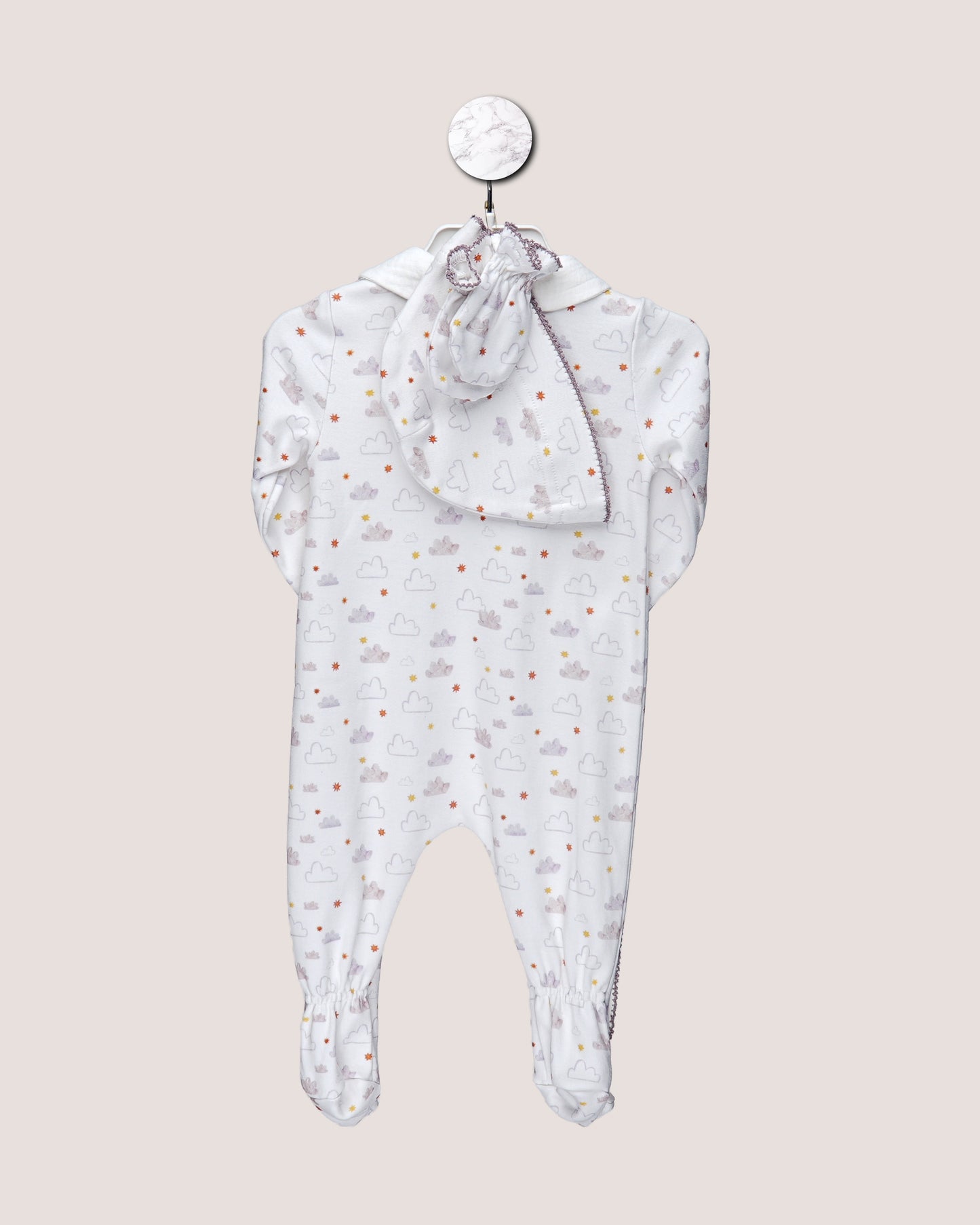 Pyjama Grenouillère de Naissance – Collection “Douce Nuit”