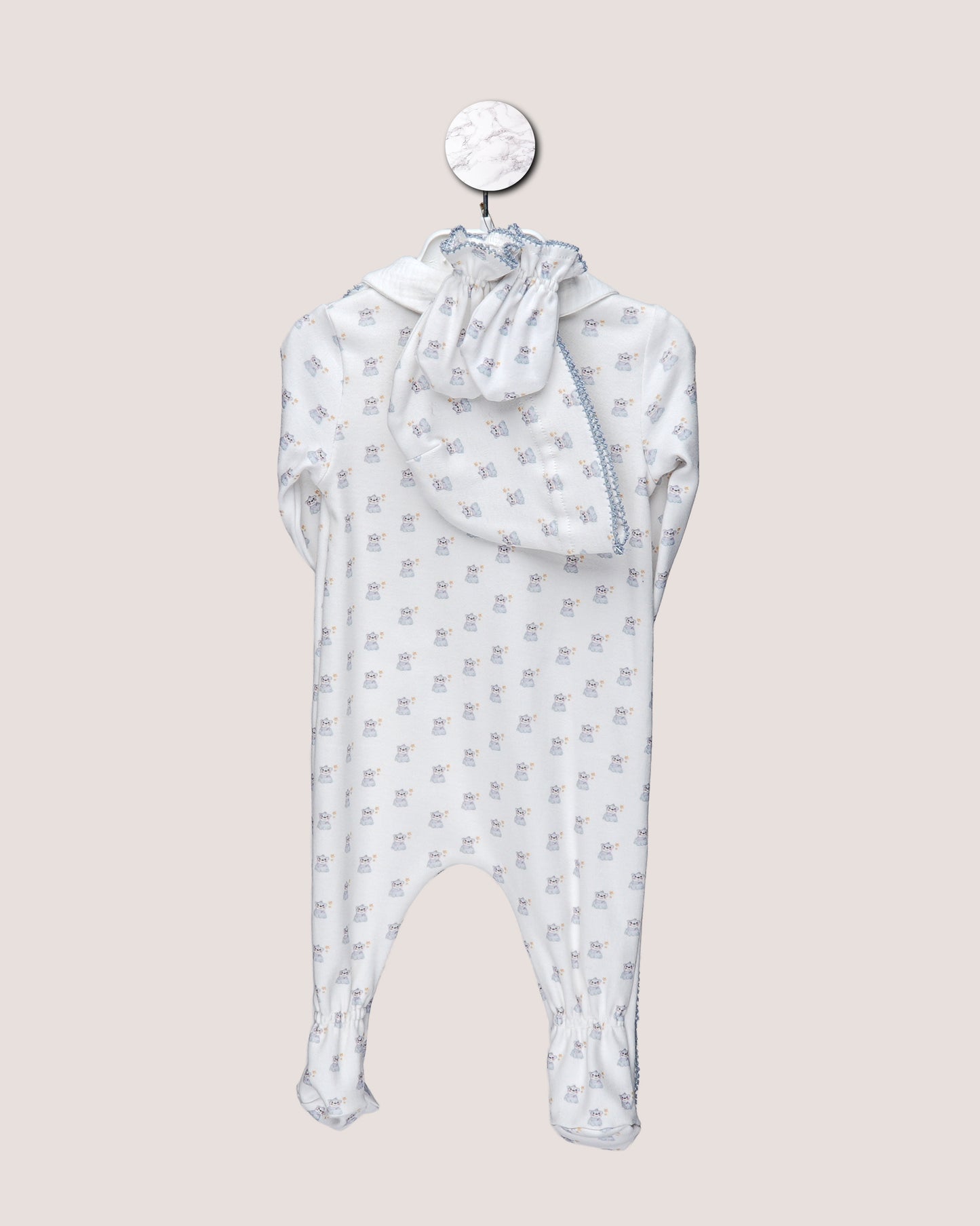 Pyjama Grenouillère de Naissance – Collection “Douce Nuit”