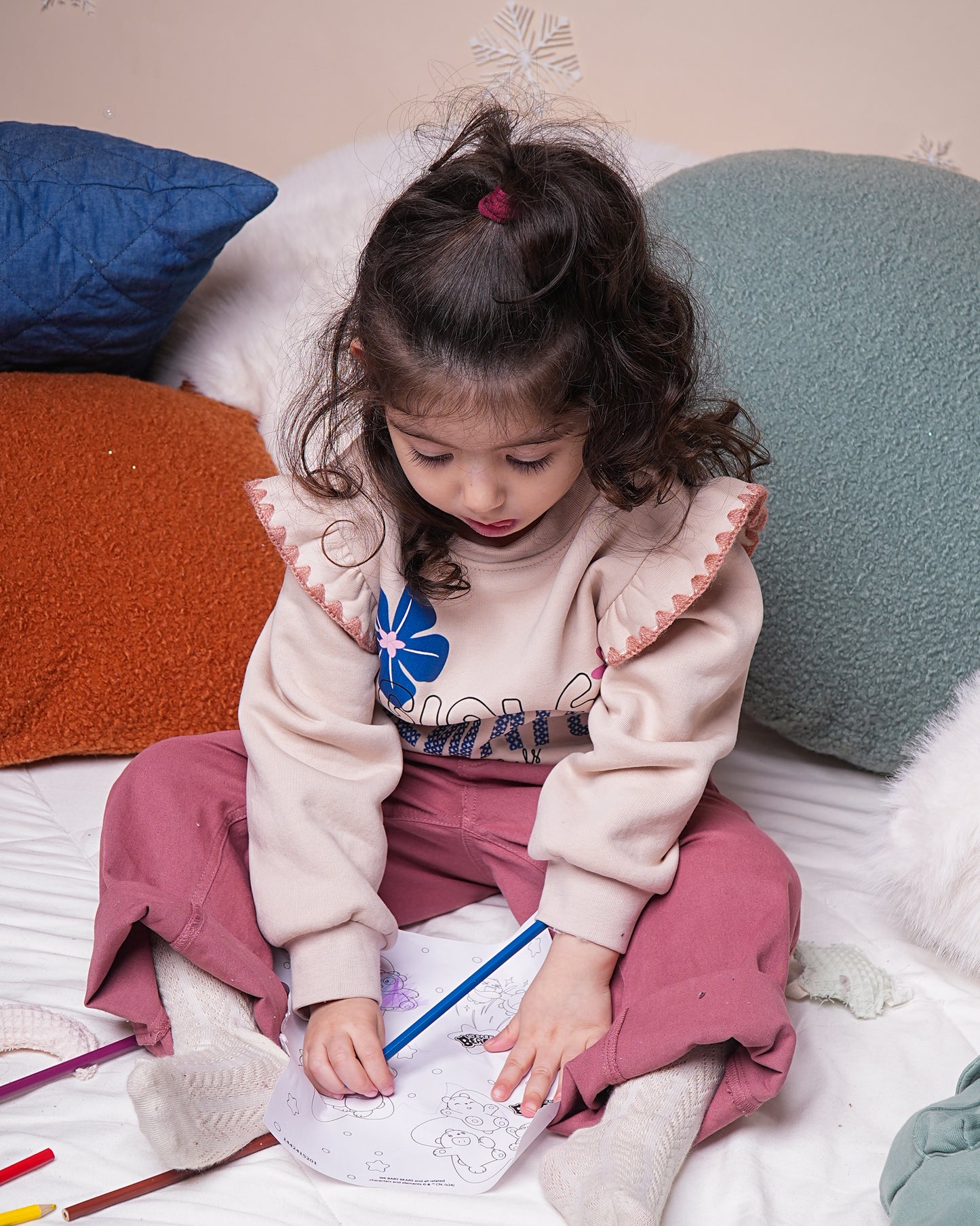 Sweat à Volants “Esprit Romantique”