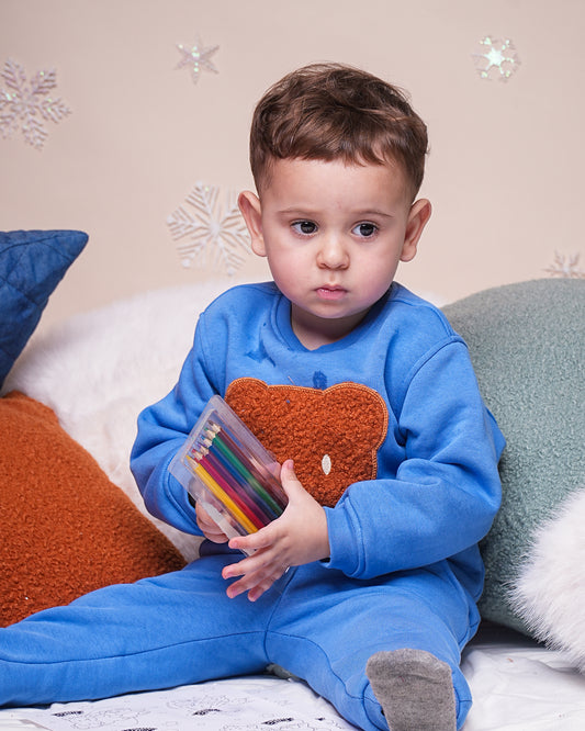 Ensemble Pilou-Pilou Bleu Confort pour Garçon