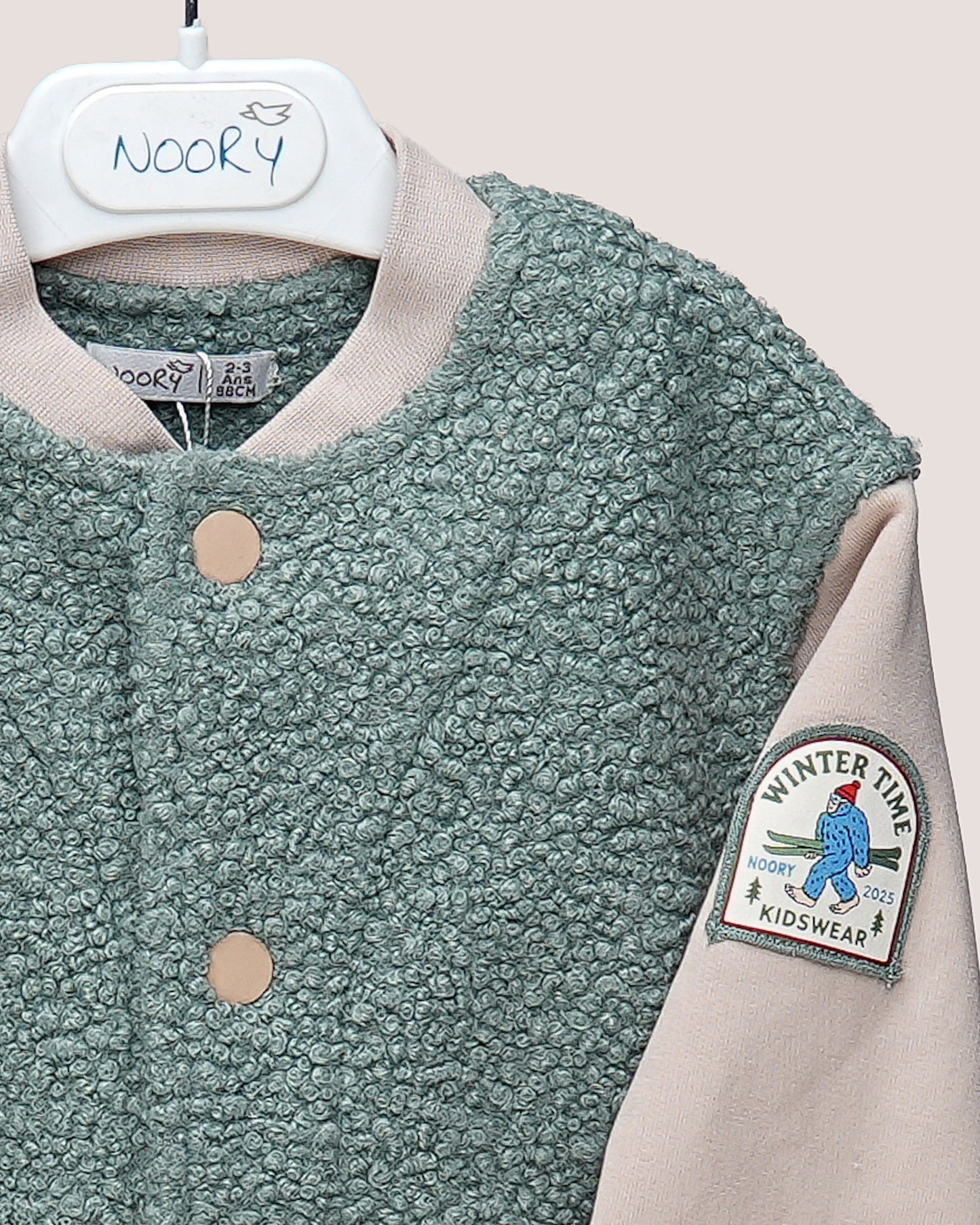 Veste Teddy Bimatière “Winter Time”