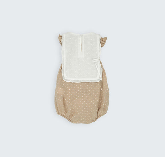 Barboteuse avec bavoir