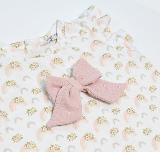 Ensemble pyjama en jersey imprimé 100% coton