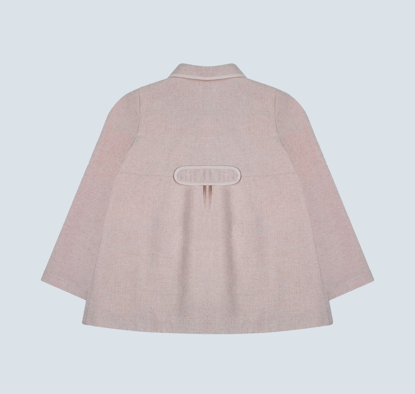 Manteau pour fille en tissu lainage