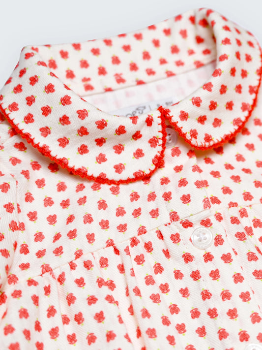 Chemise layette pour bébé fille