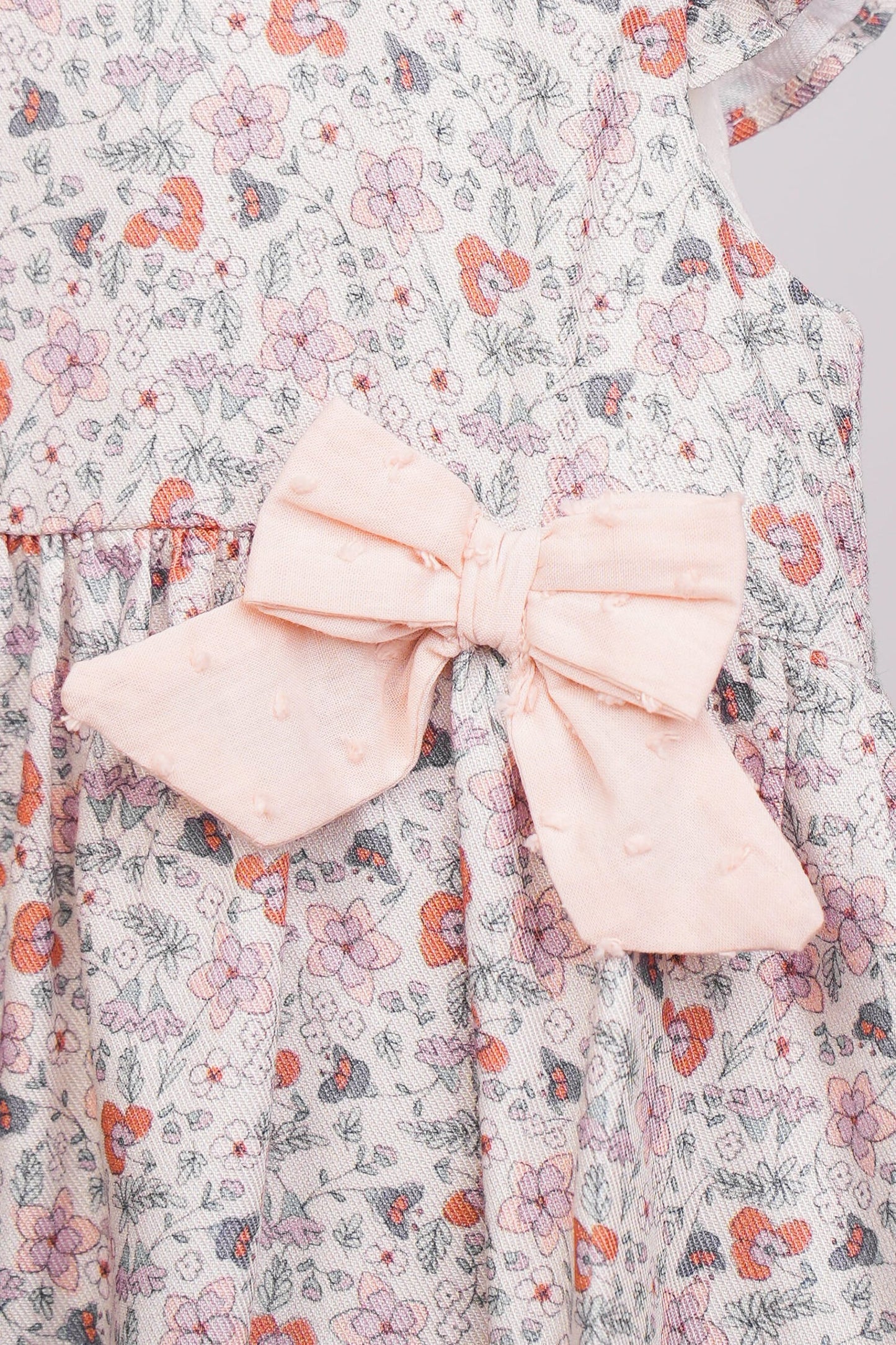 Robe bébé avec bloomer – Douceur florale