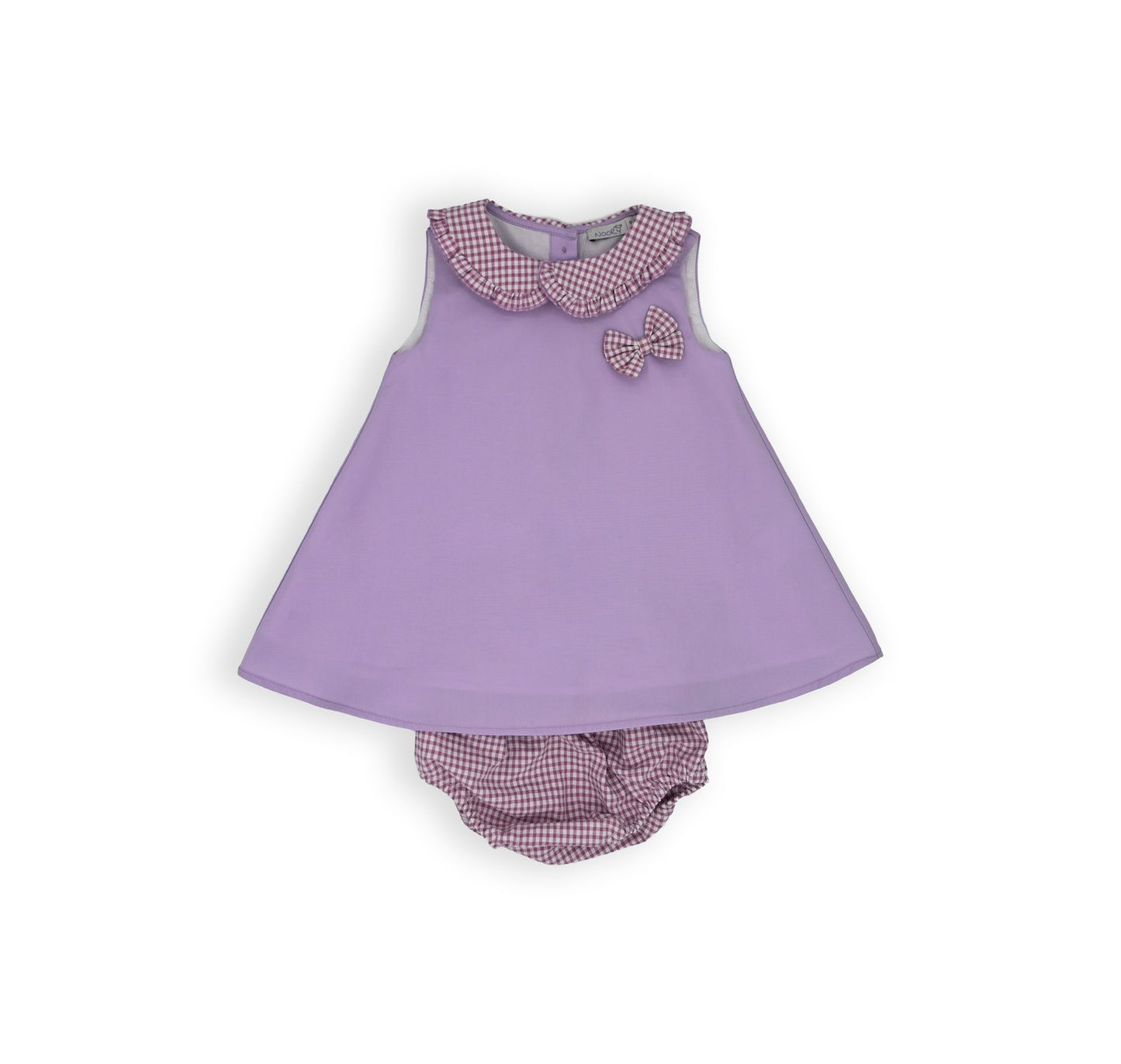 Robe à col claudine