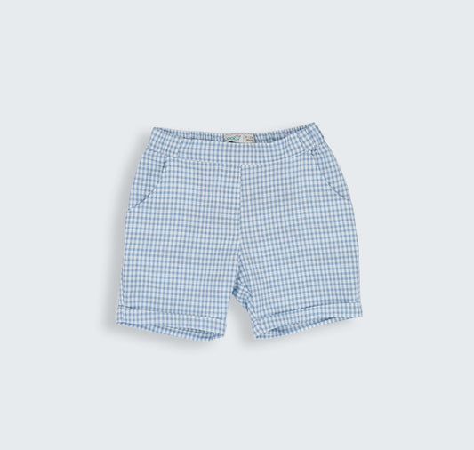 Short en tissu vichy 100% coton