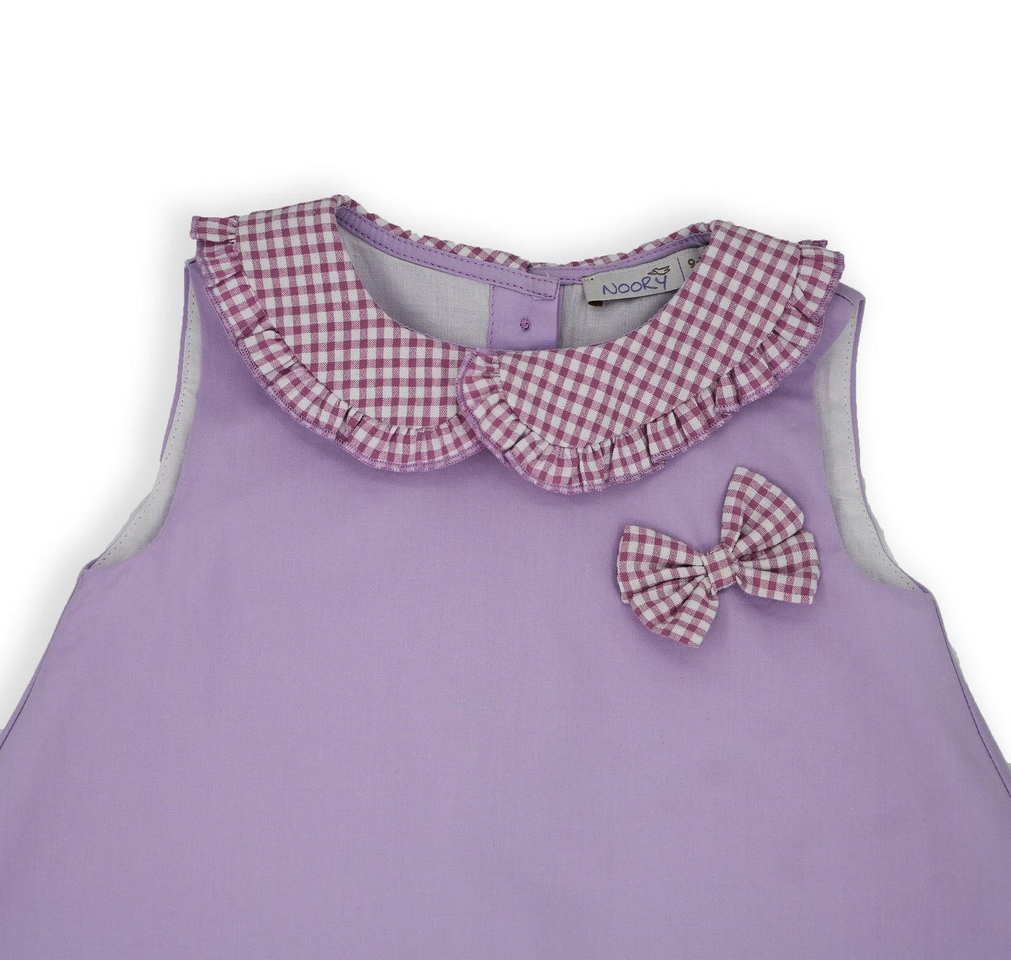 Robe à col claudine