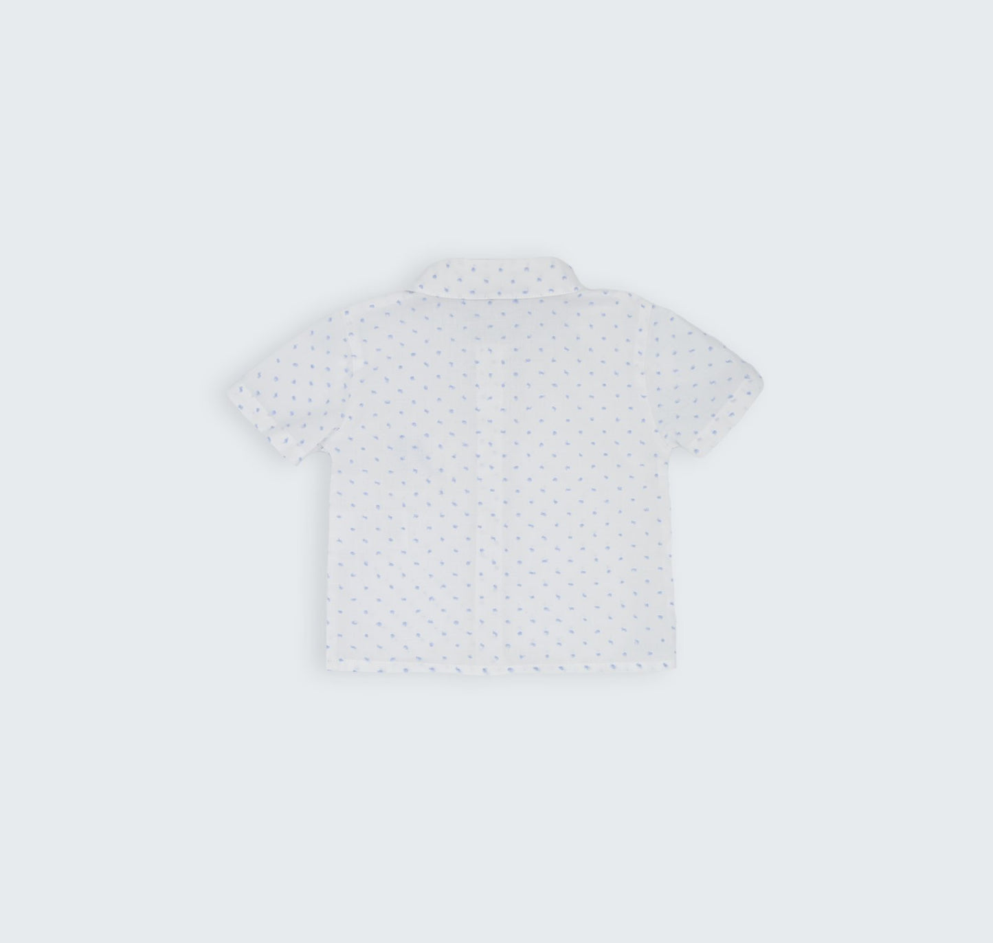 Chemise à poche brodée