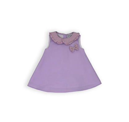 Robe à col claudine