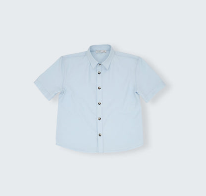 Chemise à manches amovible