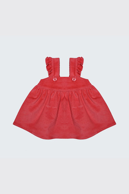 Robe salopette pour bébé fille