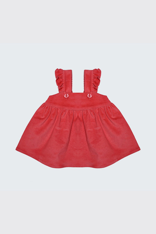 Robe salopette pour bébé fille