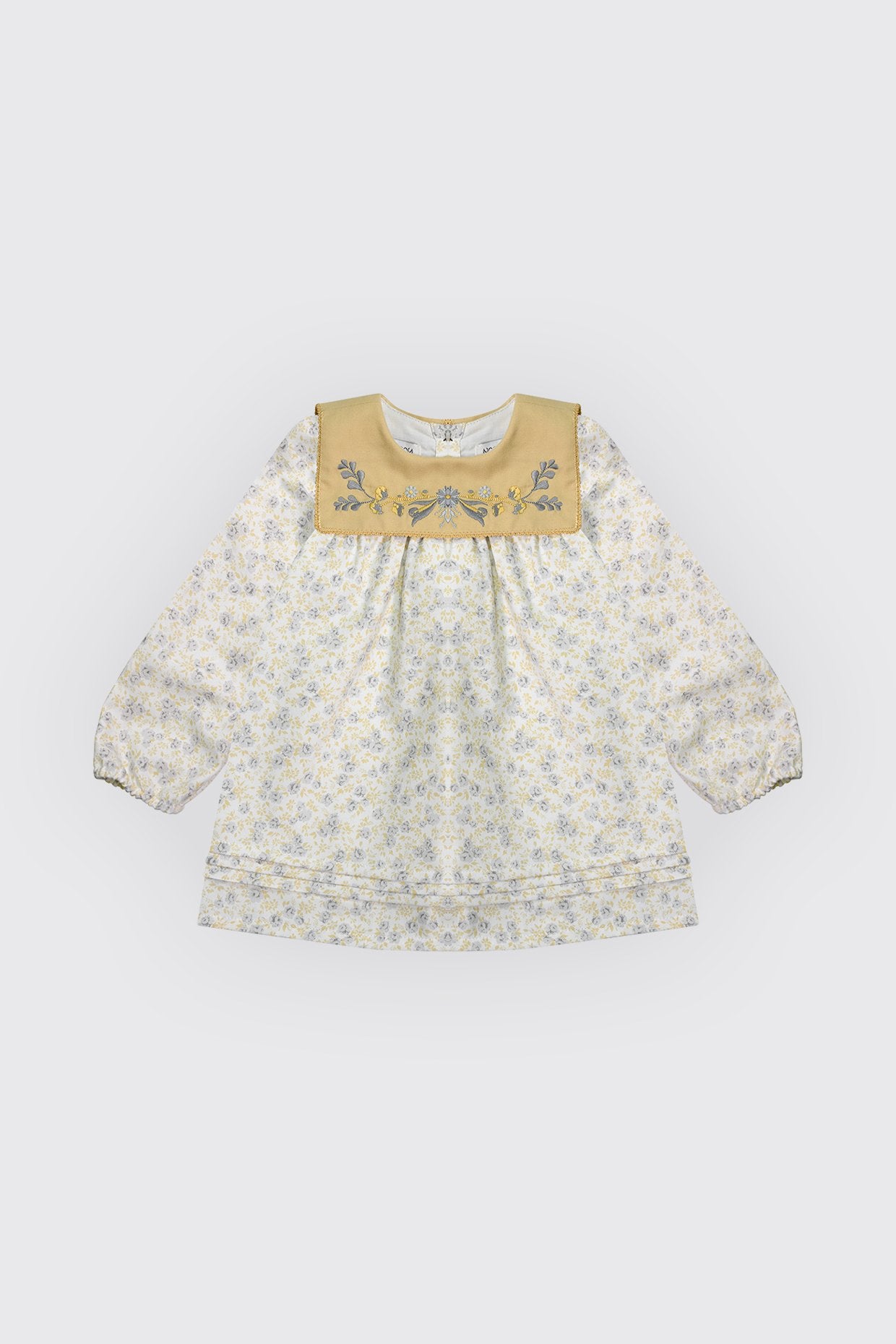 Robe à tissu fleuri pour fille