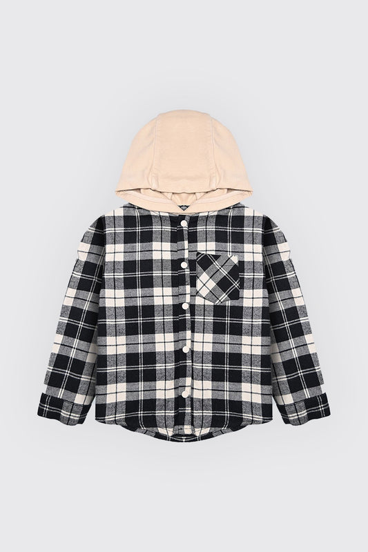 Surchemise oversize à capuche pour garçon