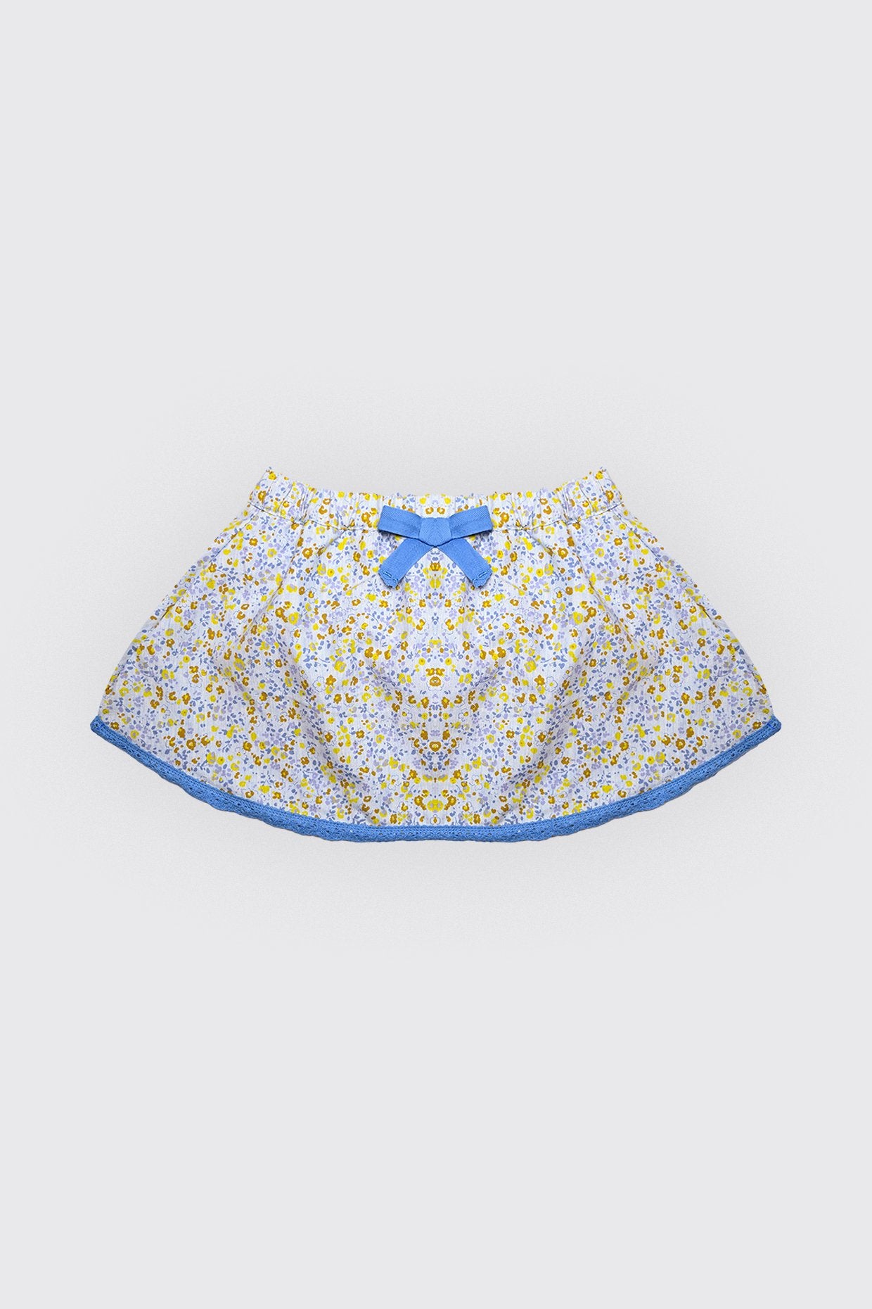 Jupe cloche en tissu imprimé