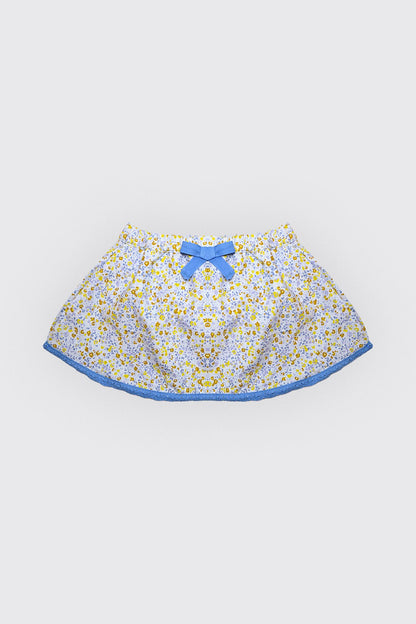 Jupe cloche en tissu imprimé