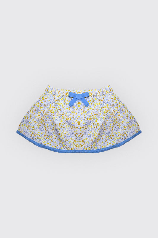 Jupe cloche en tissu imprimé