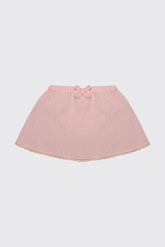 Jupe cloche rose pale