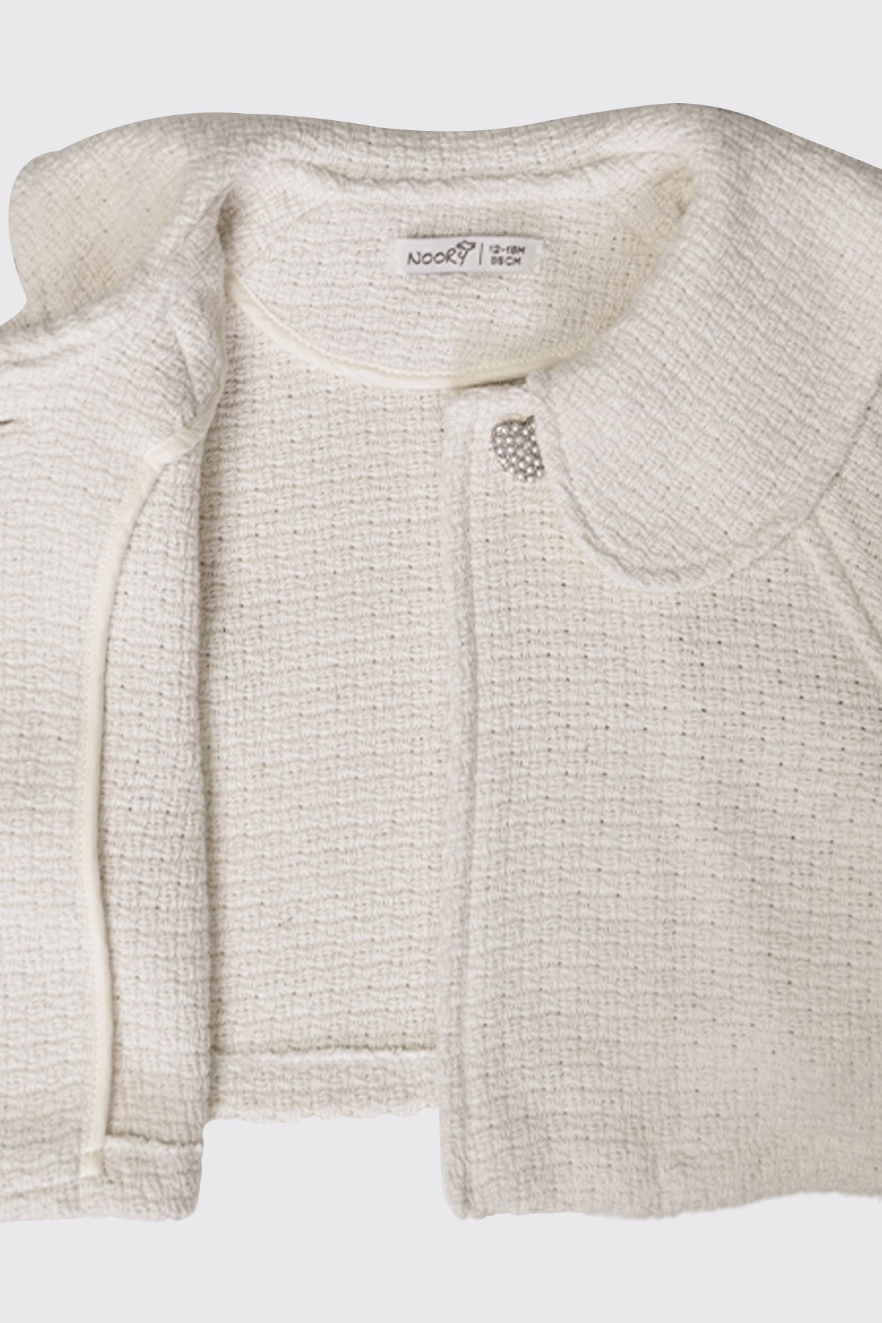 Veste cérémonie en tissu tweed