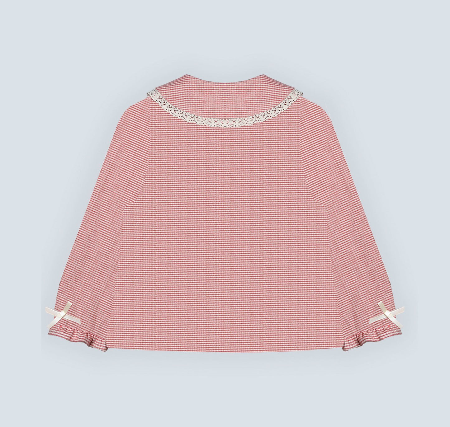 Chemise rouge pour fille
