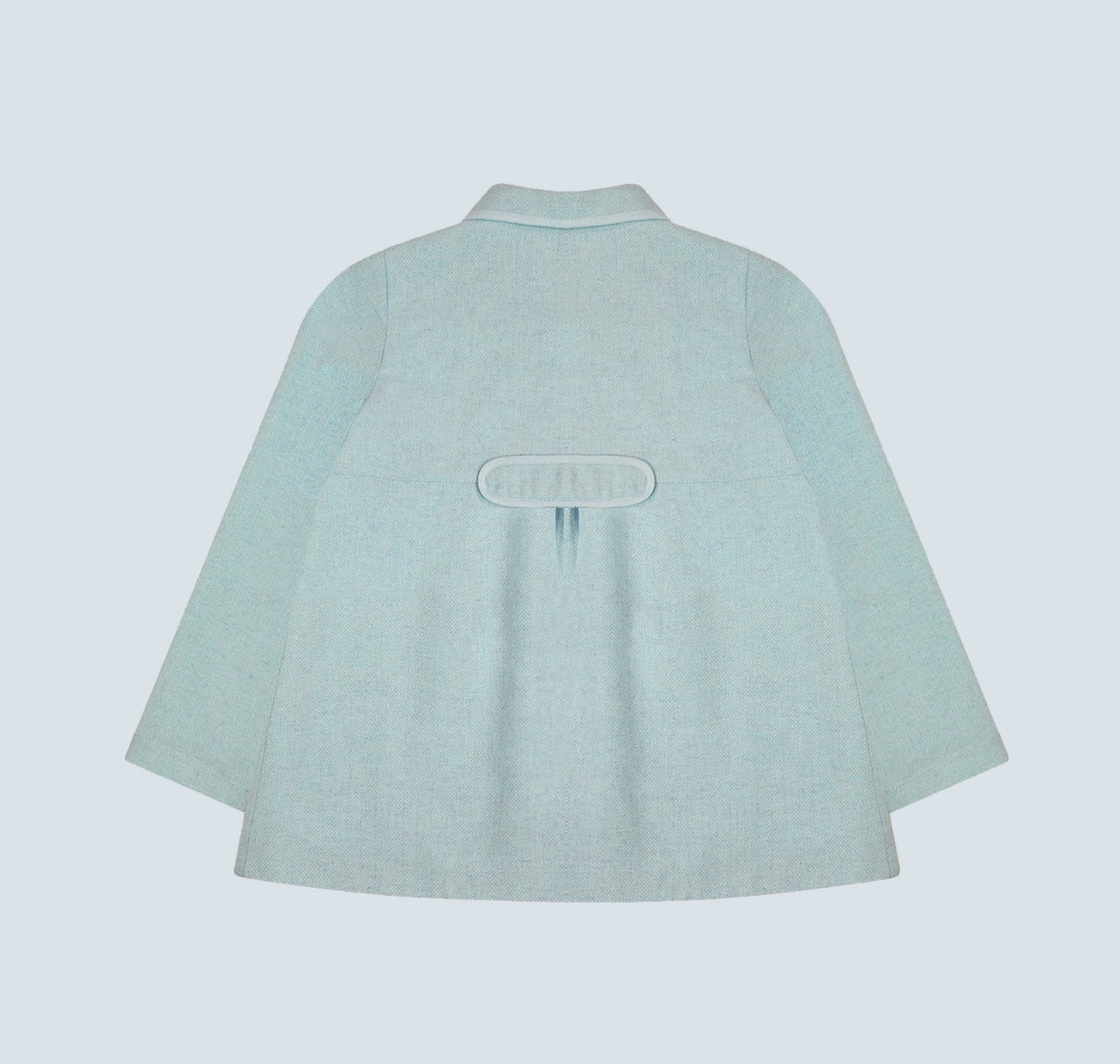 Manteau pour fille en tissu lainage