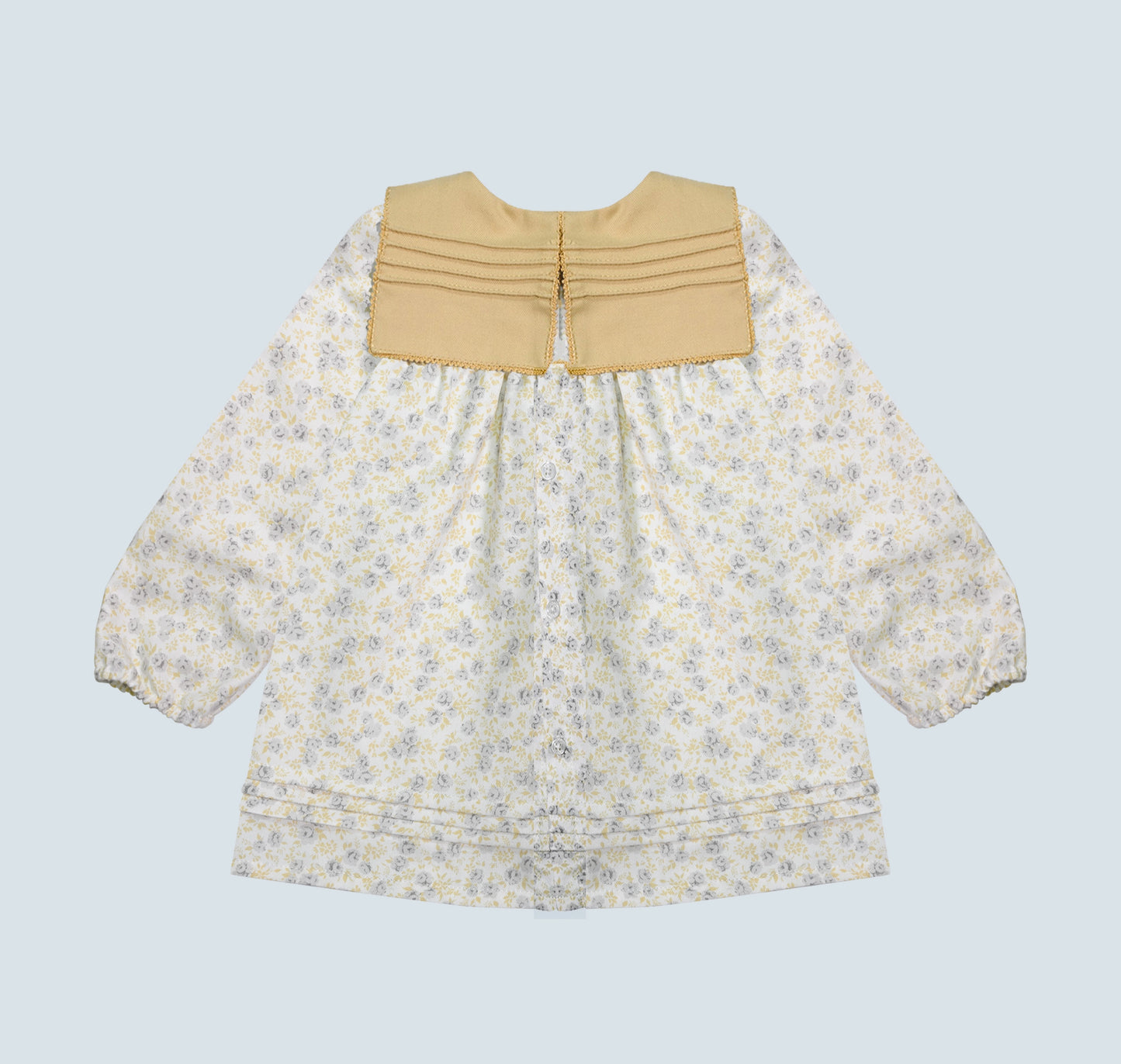 Robe à tissu fleuri pour fille