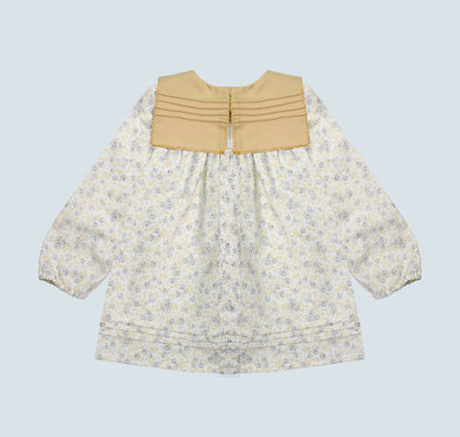 Robe à tissu fleuri pour fille