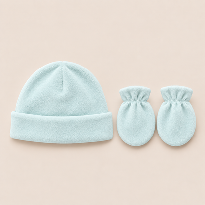 Pack dort bien grenouillère, moufles & Bonnet