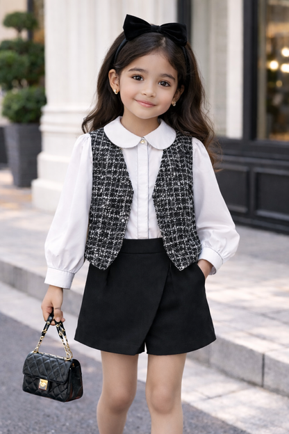 Ensemble Fille Chic – Élégance Parisienne