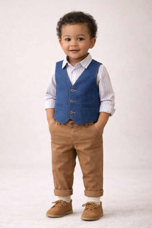 Ensemble Cérémonie Garçon – Style Chic & Moderne