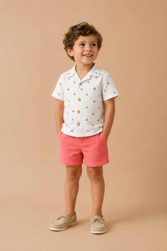 Ensemble garçon – Esprit bord de mer