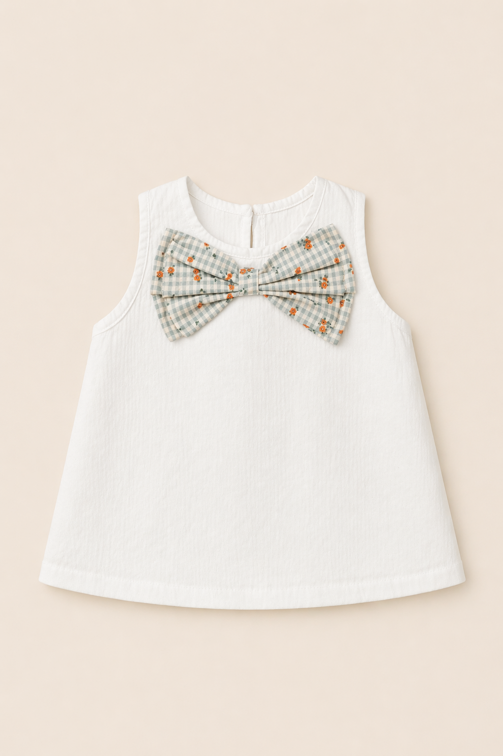 Ensemble bébé blouse & bloomer – Élégance délicate & esprit bohème