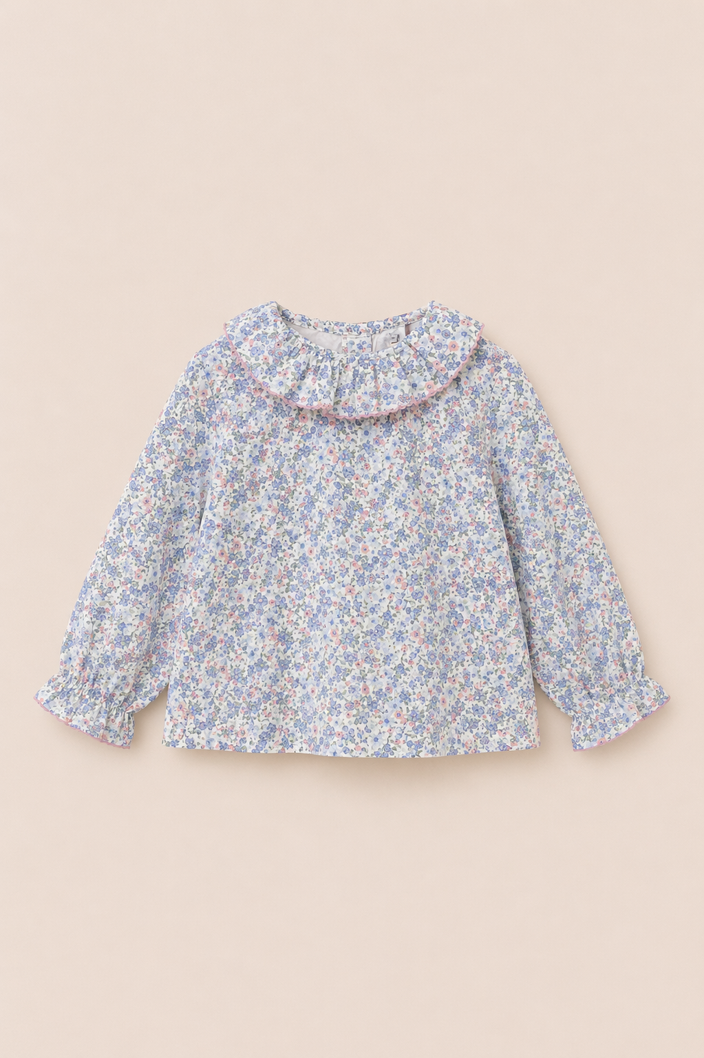 Blouse bébé imprimé fleuri – Douceur & élégance intemporelle