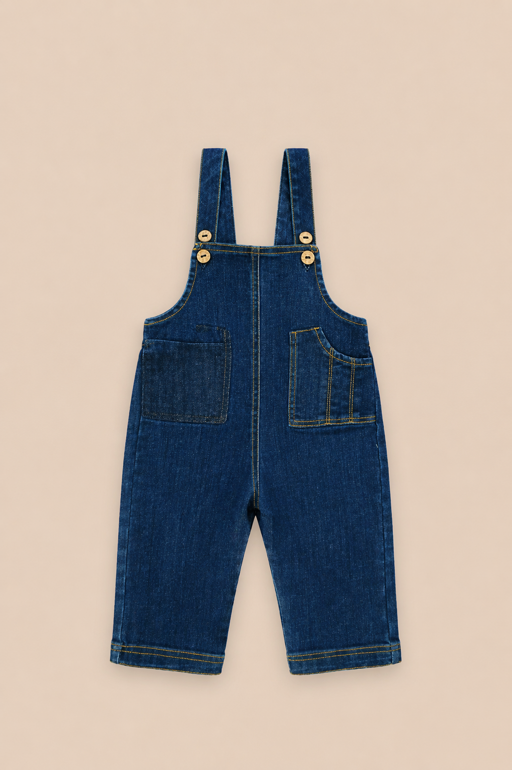 Salopette bébé en denim – Style intemporel & robustesse