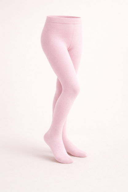 Collant Enfant En Coton Organic Douceur Essentielle – Rose