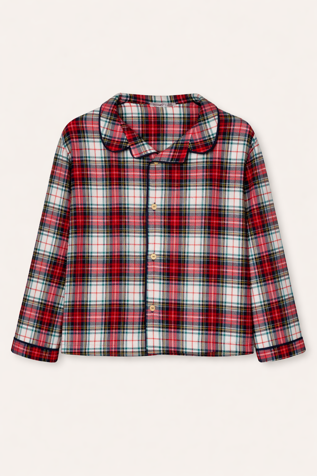 Ensemble pyjama garçon à carreaux – Confort & style classique