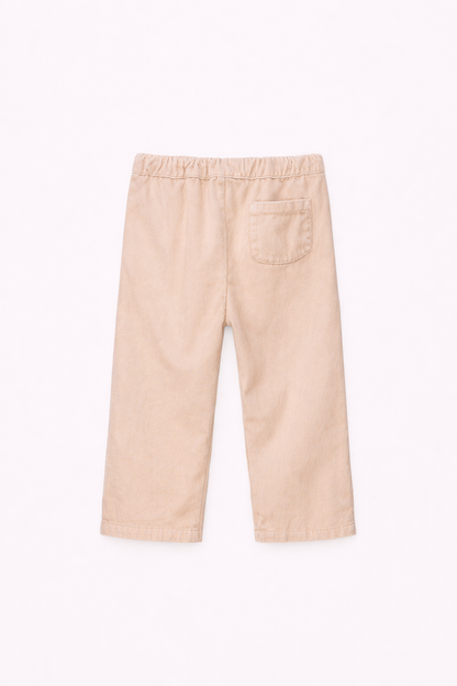 Pantalon bébé en velours côtelé – Douceur & élégance naturelle