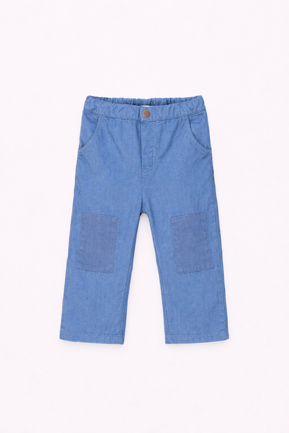 Pantalon bébé bleu – Confort & style au quotidien