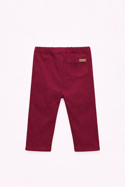 Pantalon enfant en gabardine  – Confort & élégance