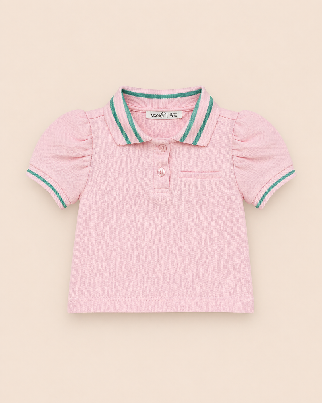 Ensemble bébé fille polo & short – Douceur et élégance au quotidien