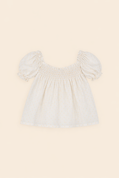 Ensemble fille blouse légère & short vichy – Fraîcheur et élégance estivale